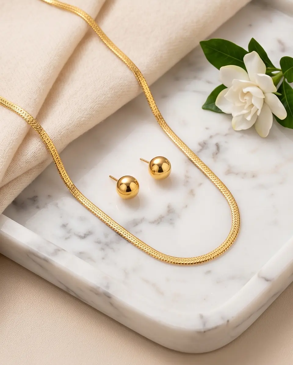 Set Ella Gold – Baño en Oro 2