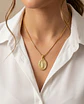 Collar Virgen de Guadalupe – Baño en Oro 18k - Miniatura 3
