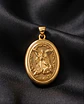 Medalla San Miguel Arcángel – Baño en Oro - Miniatura 2