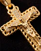Crucifijo Imperial – Baño en Oro y Circones - Miniatura 4