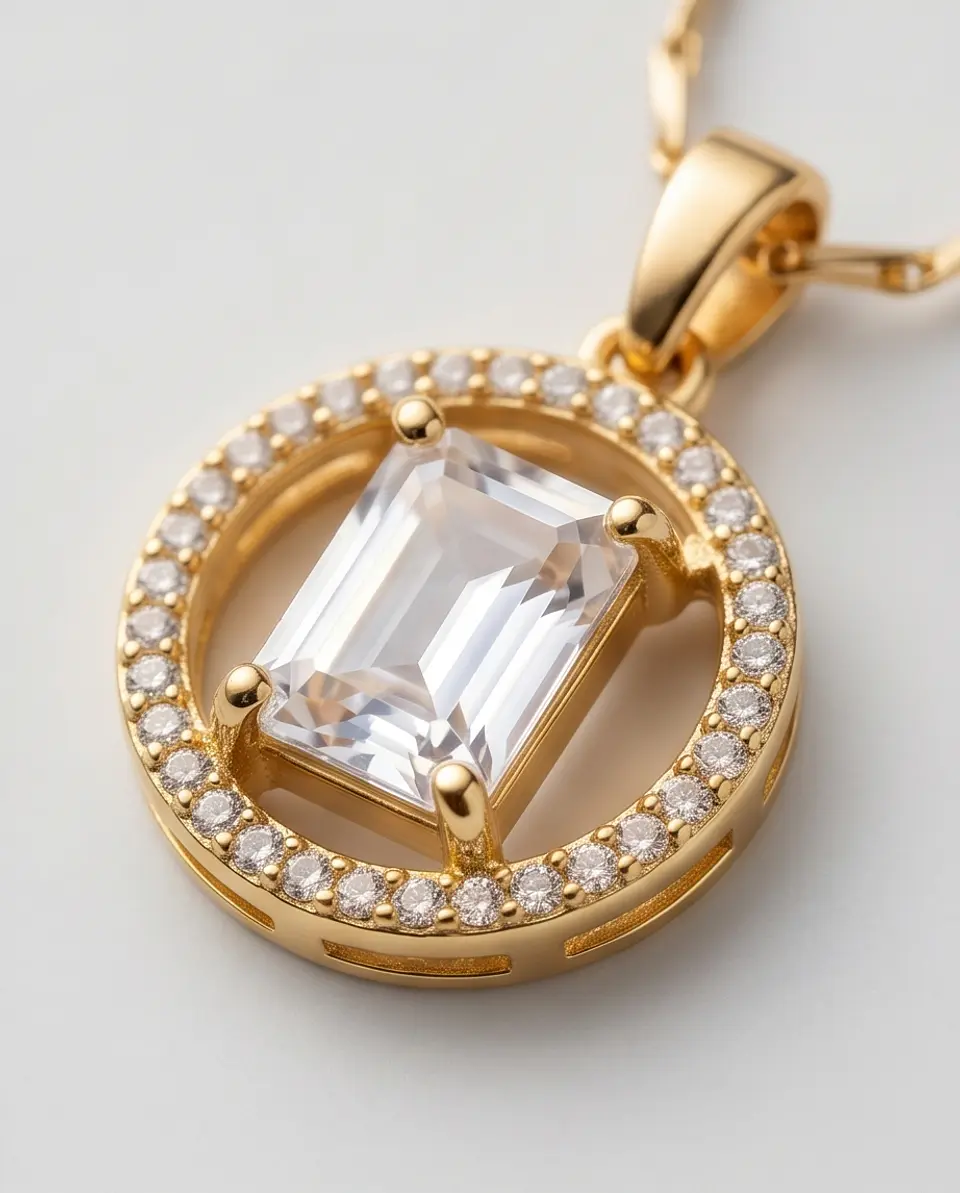 Gargantilla Halo Gold con Micro Circones 3