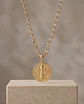 Collar San Benito  Fortaleza– Baño en Oro - Miniatura 1