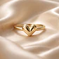 Anillo Corazón Golden Sweet - thumbnail 1