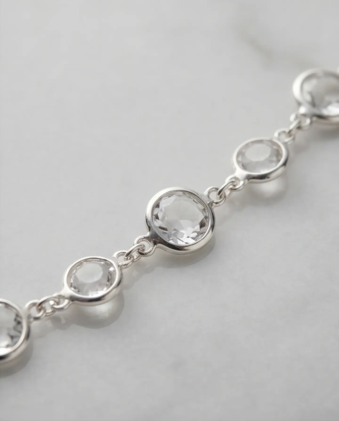 Collar Puntos de Luz Rivier - Plata 925 3