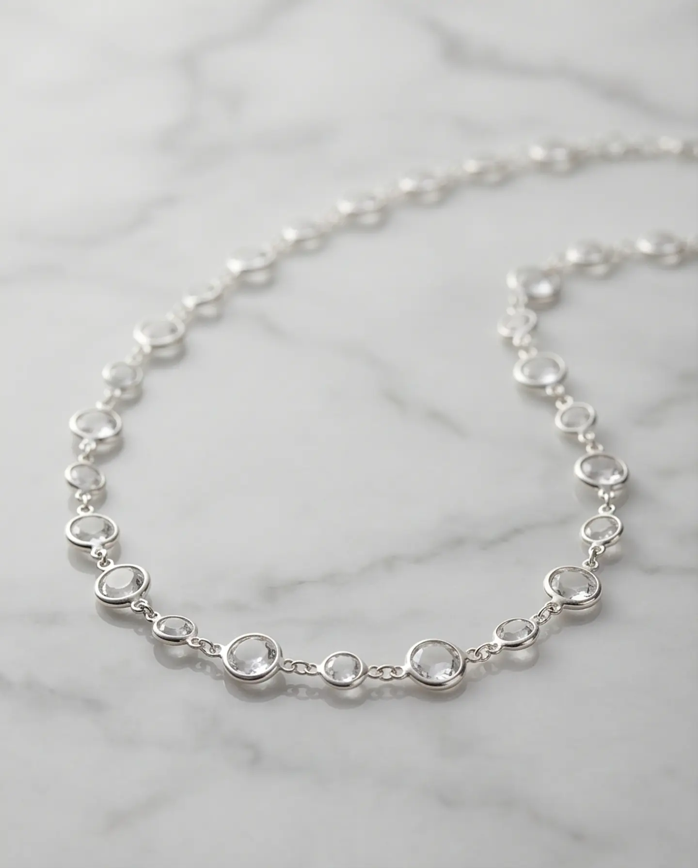 Collar Puntos de Luz Rivier - Plata 925 1