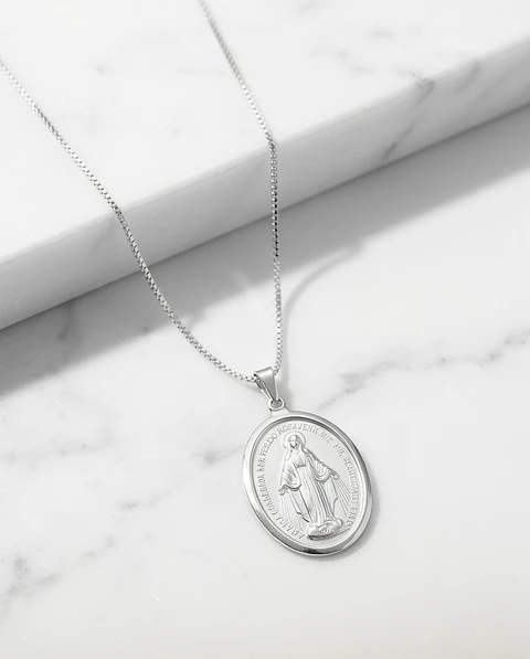 Medalla Virgen de los Rayos - Plata 925