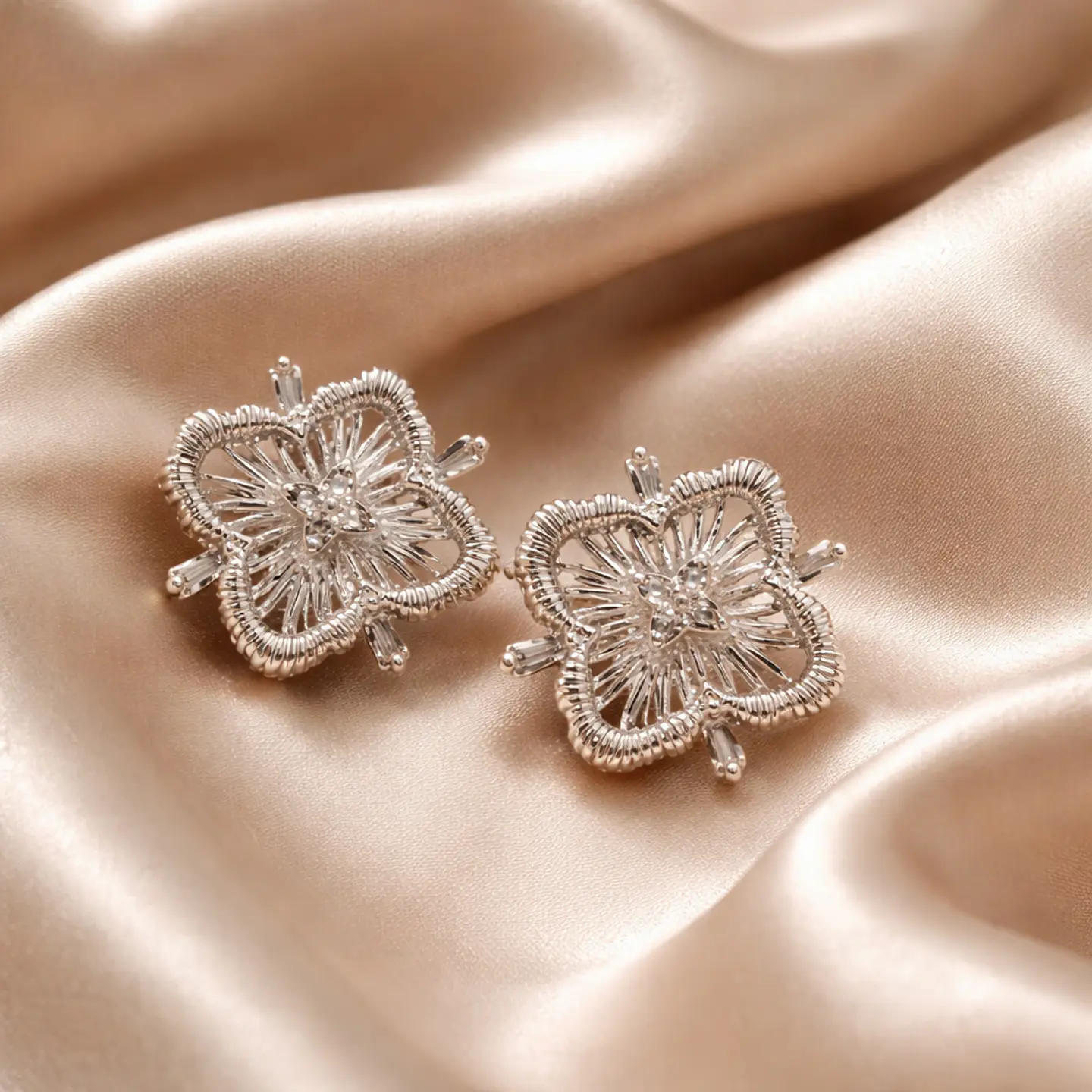 Aros Clover Radiance - Plata 925 1