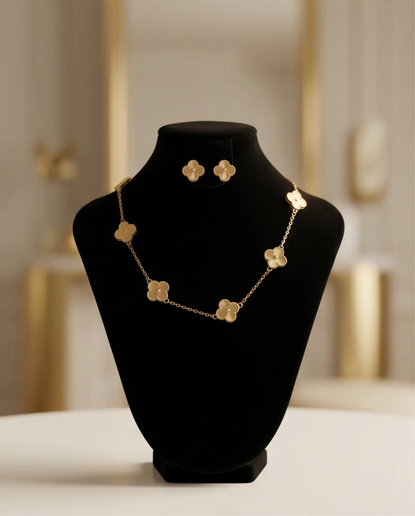 Set Golden Blossom – Baño en Oro 3