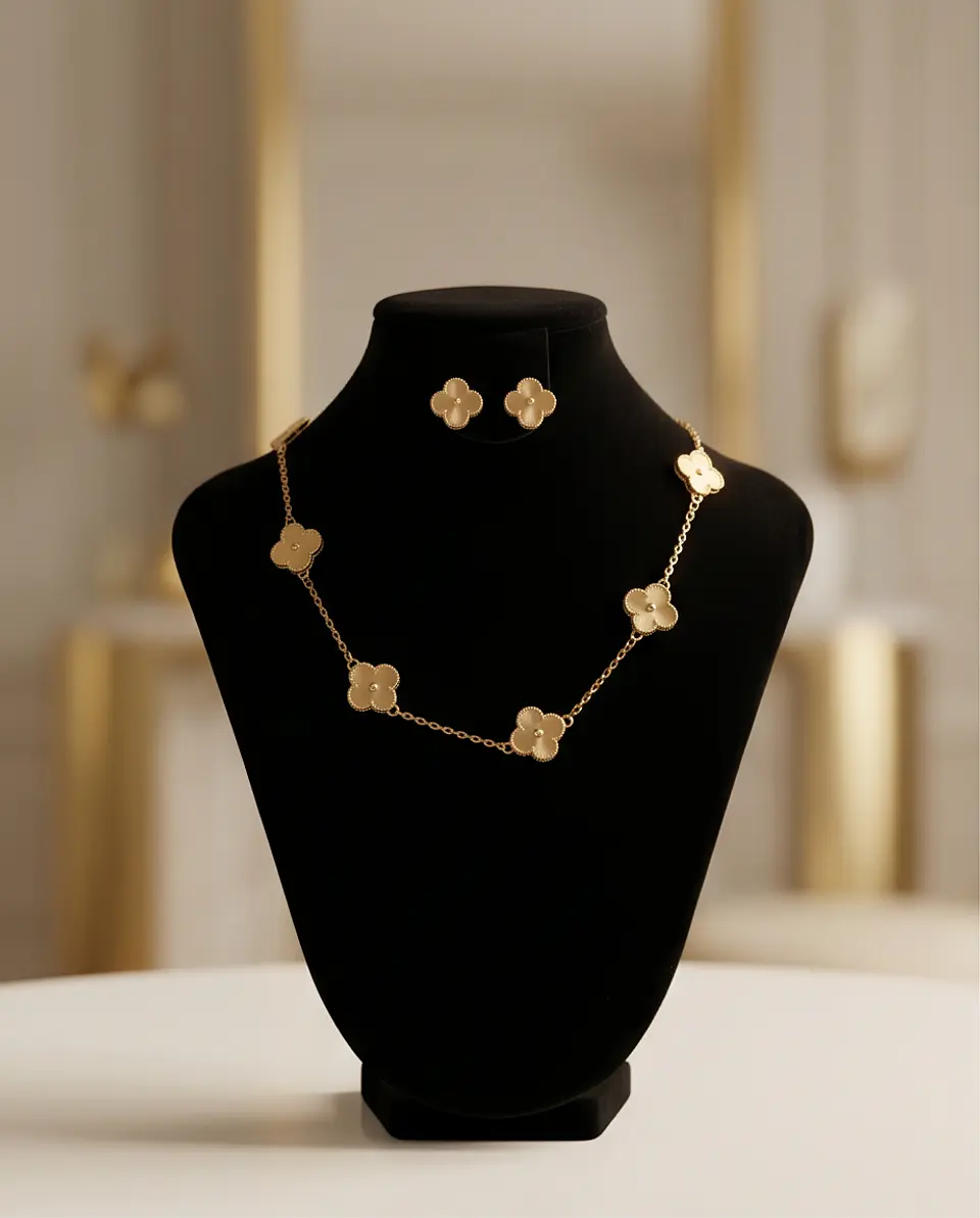 Set Golden Blossom – Baño en Oro 3