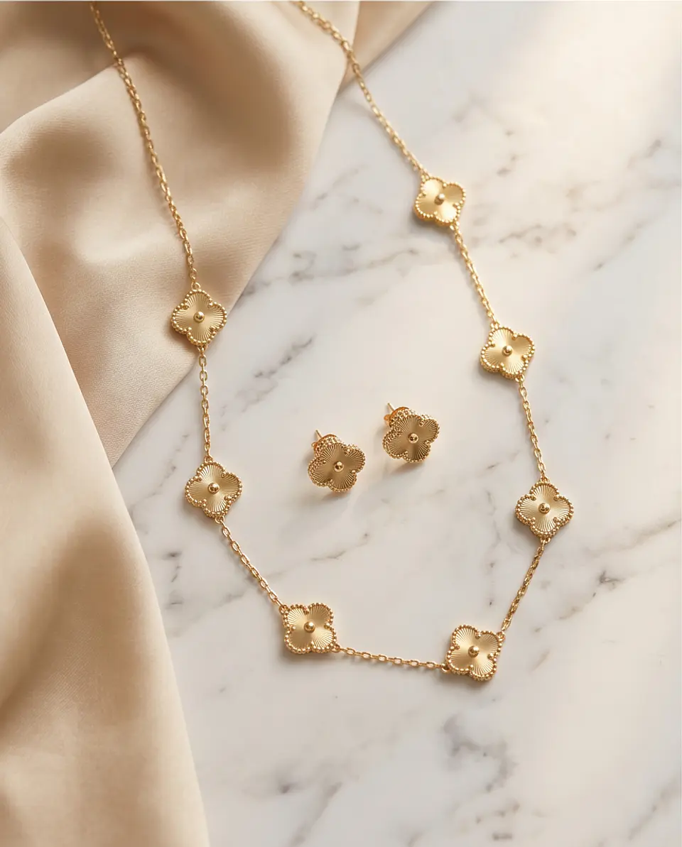 Set Golden Blossom – Baño en Oro 1
