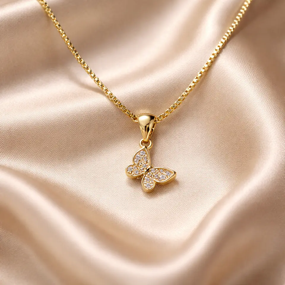 Golden Wings en Baño de Oro Brasileño ✨🦋 2