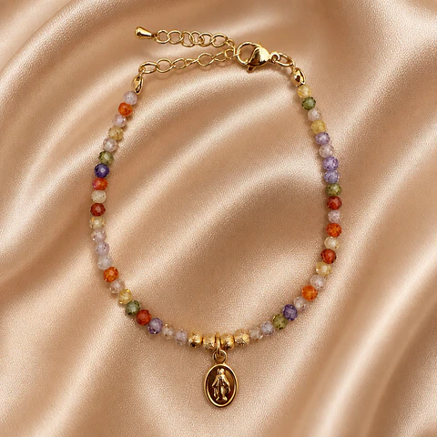 Pulsera virgen de los rayos 