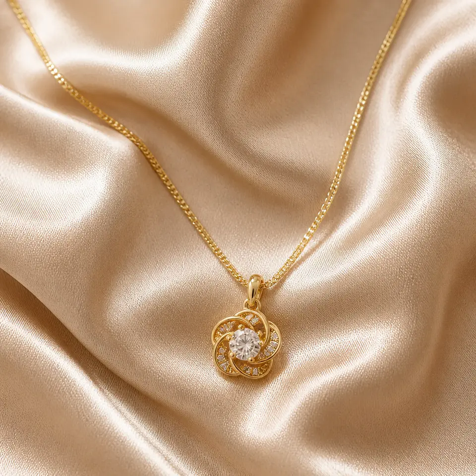 cadena flor de luz  1