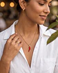 Collar Cornicello Rojo 45 cm – Baño en Oro - thumbnail 1