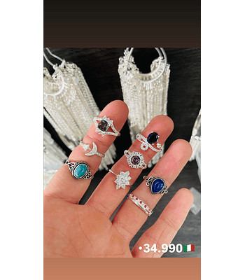 Lote de anillos