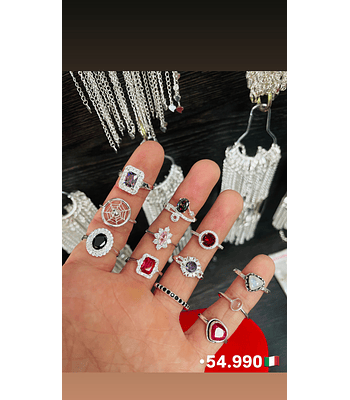 Lote de anillos 