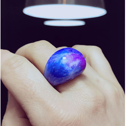 Anillo Ango marmolado Galaxia