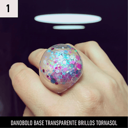 Anillo DanoBolo base transparente Diseños