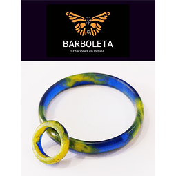 Conjunto Anillo y pulsera Marmolados Barboleta