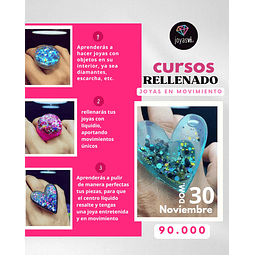 Curso RELLENADO sábado 30 de NOVIEMBRE