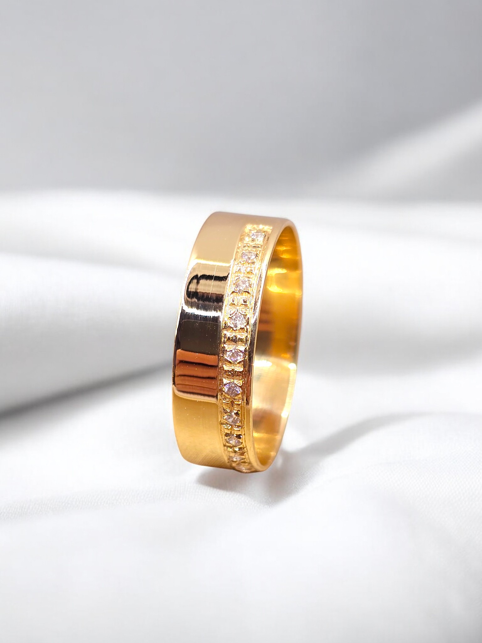 Argolla plana circones 5 mm oro 18k 1