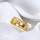 Argolla plana circones 5 mm oro 18k - Miniatura 6