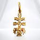 Colgante cruz de caravaca Oro 18k - Miniatura 4