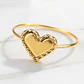 Anillo tazo corazón mini Oro 18k  - Miniatura 1