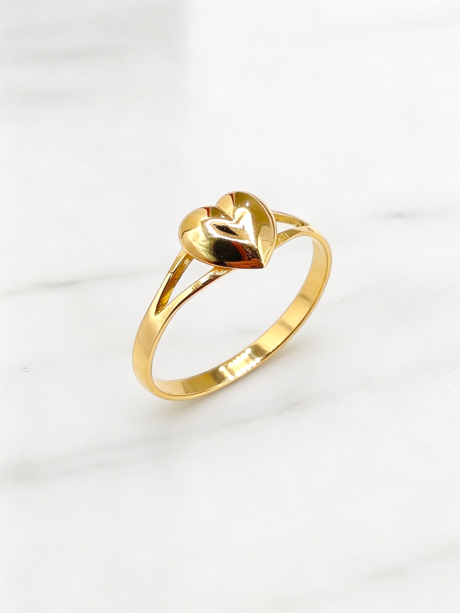 Anillo corazón Oro 18k 1