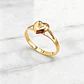 Anillo corazón Oro 18k - Miniatura 2
