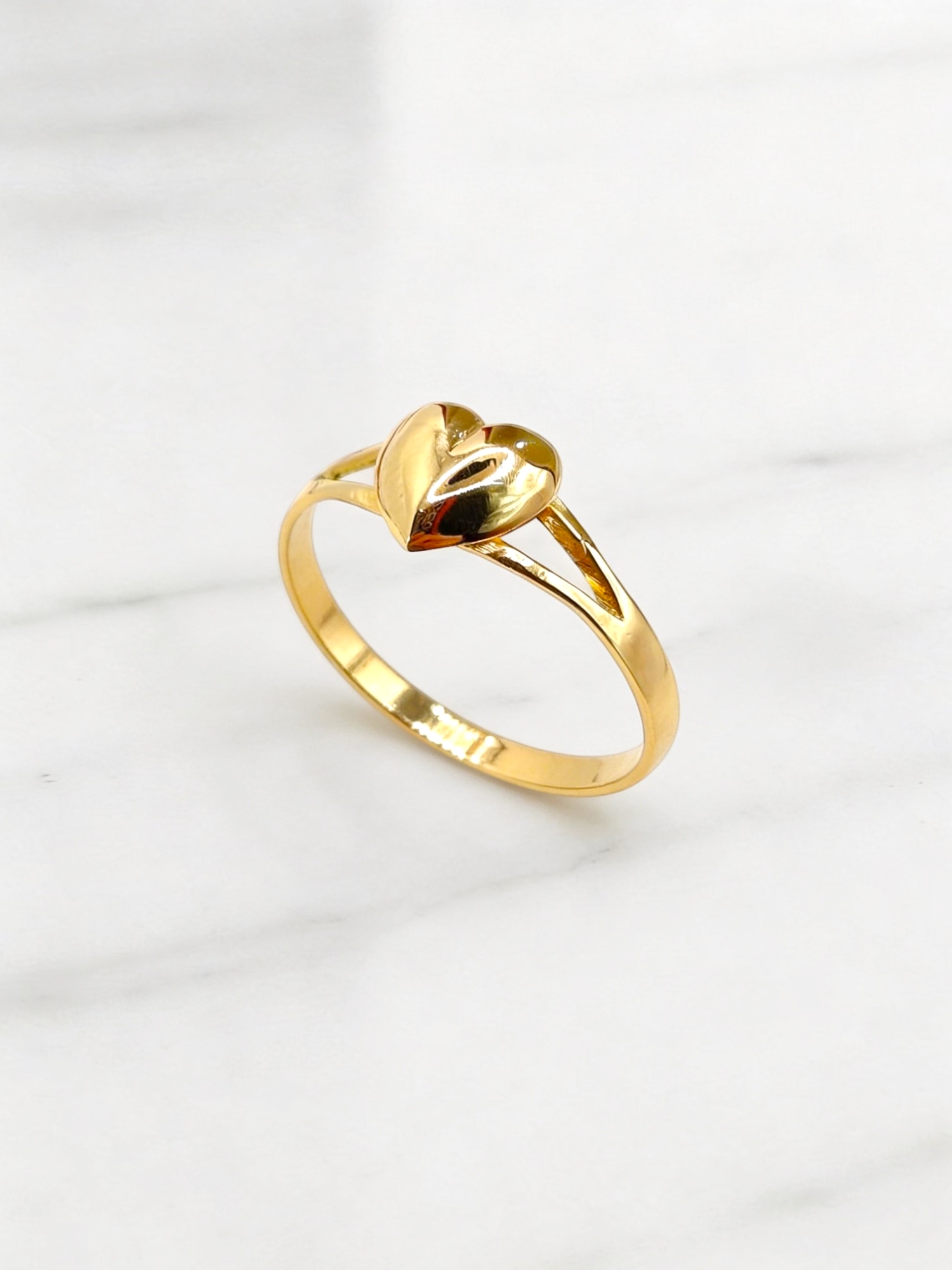 Anillo corazón Oro 18k 3