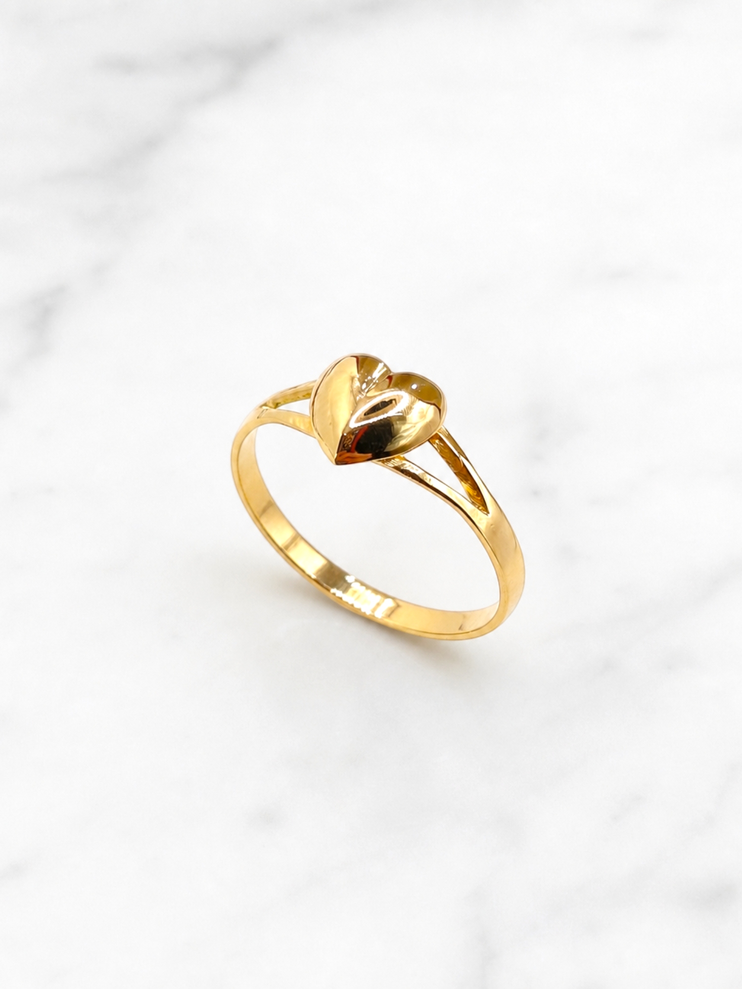 Anillo corazón Oro 18k 4
