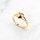 Anillo corazón Oro 18k - Miniatura 4