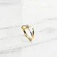 Anillo infinito circón Oro 18k - Miniatura 3