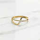 Anillo infinito circón Oro 18k - Miniatura 2