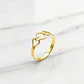 Anillo tres cuadros Oro 18k - Miniatura 1