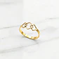 Anillo tres cuadros Oro 18k - Miniatura 3