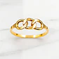 Anillo cadena Oro 18k  - Miniatura 1