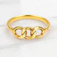 Anillo cadena Oro 18k  - Miniatura 2
