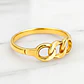 Anillo cadena Oro 18k  - Miniatura 3