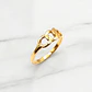 Anillo cadena Oro 18k  - Miniatura 5