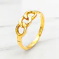 Anillo cadena Oro 18k  - Miniatura 4