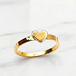 Anillo corazón Oro 18k - Miniatura 2