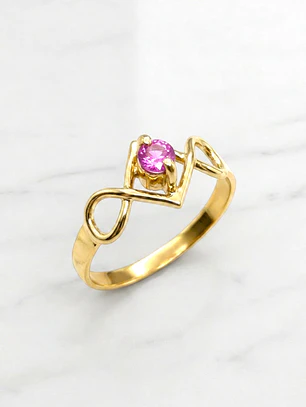 Anillo eterno rosa de francia Oro 18k