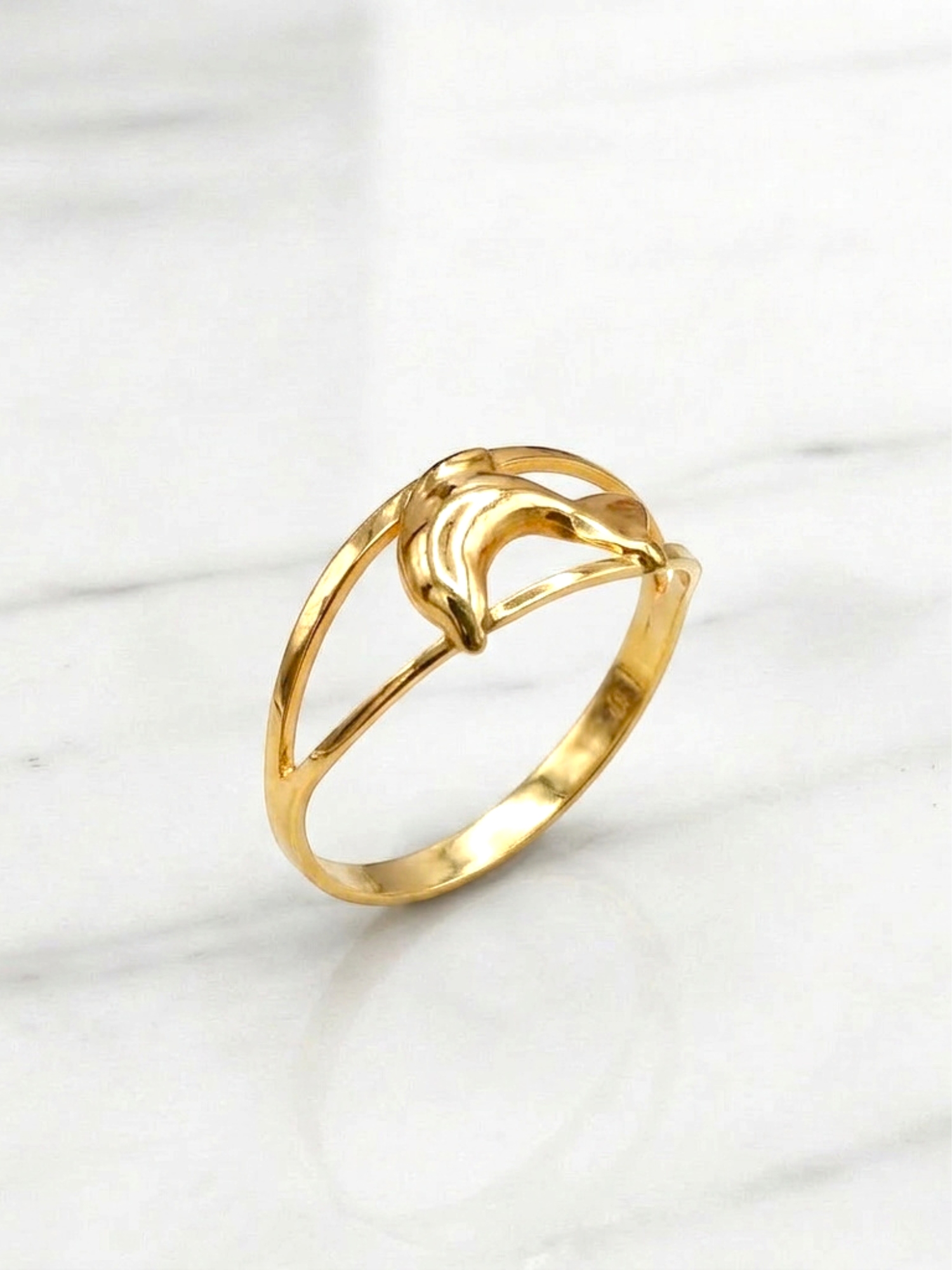 Anillo delfin Oro 18k 4