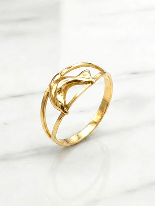 Anillo delfin Oro 18k