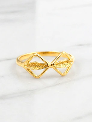 Anillo cintas Oro 18k