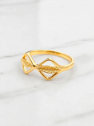 Anillo cintas Oro 18k