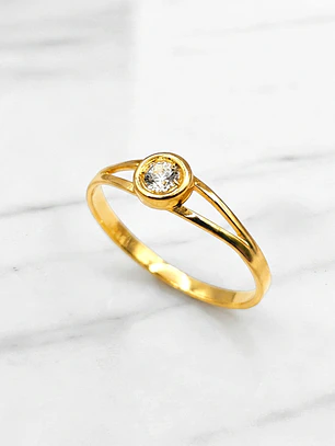 Anillo luz Oro 18k