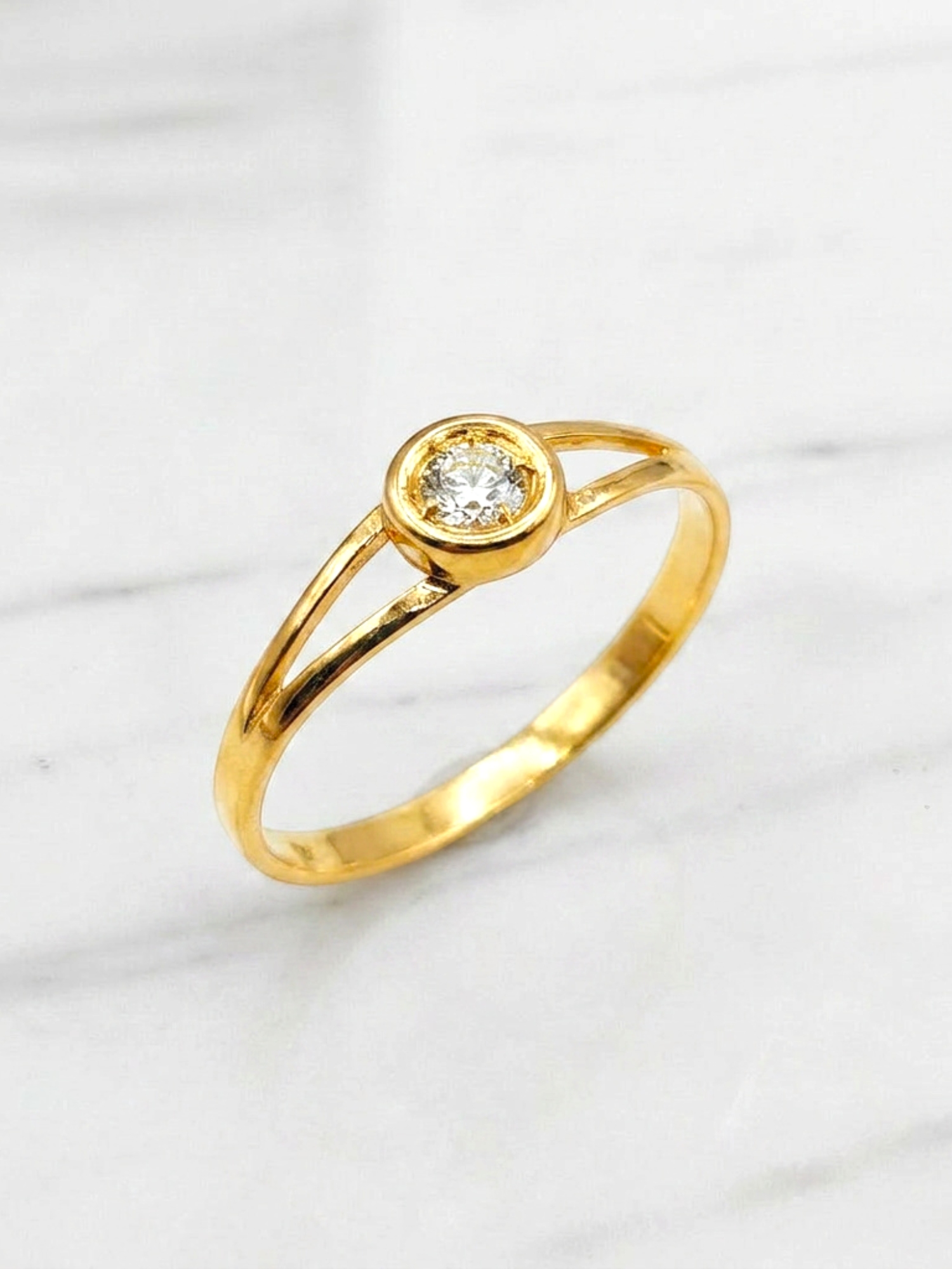 Anillo luz Oro 18k 2